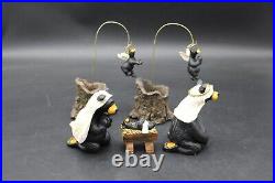 Beartivity Bearfoots Jeff Fleming Big Sky Carvers Complete 7 Piece Nativity Set