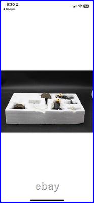 Beartivity Bearfoots Jeff Fleming Big Sky Carvers Complete 7 Piece Nativity Set