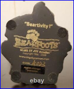 Beartivity Bearfoots Jeff Fleming Big Sky Carvers Complete 7 Piece Nativity Set