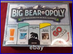 Big Bear-Opoly Big Bear California Monopoly Board Game RARE NEWithSEALED
