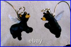 Big Sky BEARFOOTS Black Bear Nativity Set Beartivity Christmas Jeff Fleming 7pc