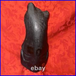 Big Sky Bear Jeff Fleming Big Sky Carver Black Bear Looking Up Hearts 15 Signed Big Sky Bear Jeff Fleming Big Sky Carver Black Bear Looking Up Hearts 15 Signed