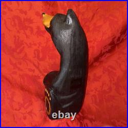 Big Sky Bear Jeff Fleming Big Sky Carver Black Bear Looking Up Hearts 15 Signed Big Sky Bear Jeff Fleming Big Sky Carver Black Bear Looking Up Hearts 15 Signed