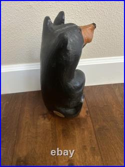 Big Sky Bear (Mikey) Jeff Fleming Big Sky Carvers Black Bear Waving 13 Big Sky Bear (Mikey) Jeff Fleming Big Sky Carvers Black Bear Waving 13
