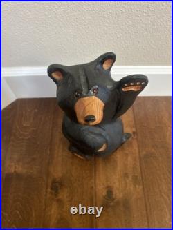 Big Sky Bear (Mikey) Jeff Fleming Big Sky Carvers Black Bear Waving 13 Big Sky Bear (Mikey) Jeff Fleming Big Sky Carvers Black Bear Waving 13