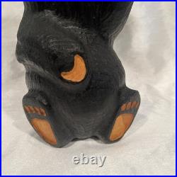 Big Sky Bear (Mikey) Rare Jeff Fleming Big Sky Carvers Black Bear Waving 13