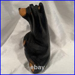 Big Sky Bear (Mikey) Rare Jeff Fleming Big Sky Carvers Black Bear Waving 13