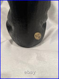Big Sky Bear (Mikey) Rare Jeff Fleming Big Sky Carvers Black Bear Waving 13