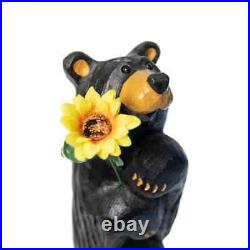 Big Sky Bearfoots Sunny Greetings Grand Bear Charming Rustic Figurine Showpie