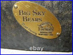 Big Sky Bears Big Sky Carvers Manhattan Montana Wood Bear Bearfoots