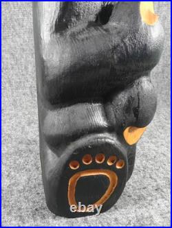 Big Sky Bears Carvers Jeff Fleming Pine Wood 23 Sign Holder Big Sky Bears Carvers Jeff Fleming Pine Wood 23 Sign Holder