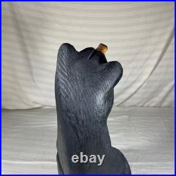 Big Sky Bears Jeff Fleming Black Bear Looking Up Corner Sitting 15 Rustic Cabin
