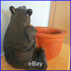 Big Sky Bears Jeff Fleming'lacy Planter- Numbered Edition
