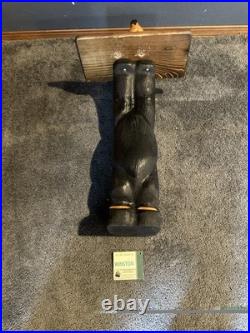 Big Sky Bears Pine Jeff Fleming Montana Wood Carved 30 Side Table Winston
