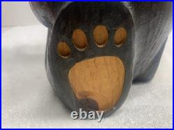 Big Sky Bears Solid Western Pine Jeff Fleming Montana USA Wood Carved Rustic