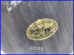 Big Sky Carver's Bearfoots Jeff Fleming Tom Black Bear Fish Figurine 6 Ltd Ed