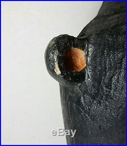 Big Sky Carvers 11 3/4 Black Bearwith Fish, Carved Wood Figurine by Jeff Fleming