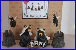 Big Sky Carvers 7 Piece Bearfoots Beartivity 1 Nativity Set Artist Jeff Fleming