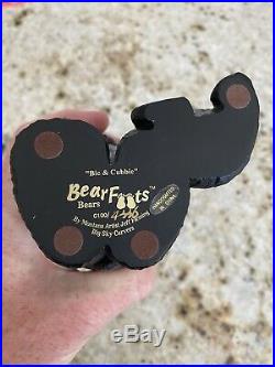 Big Sky Carvers BEARFOOTS Bic & Cubbie Black Bear Collection Jeff Fleming