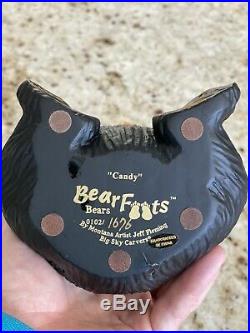 Big Sky Carvers BEARFOOTS Candy Black Bear Collection Jeff Fleming