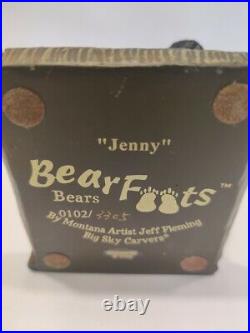 Big Sky Carvers BEARFOOTS Jenny Bear Collection Jeff Fleming Bear in a Mirror