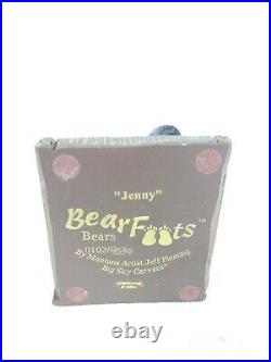 Big Sky Carvers BEARFOOTS Jenny Bear Collection Jeff Fleming Bear in a Mirror