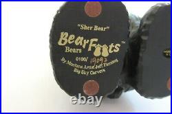 Big Sky Carvers BEARFOOTS Sher Bear Black Bear Collection Jeff Fleming