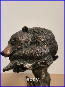 Big Sky Carvers BRUIN SLUMBER Marc Pierce coll. Sculpture (small chip in finish)
