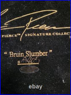 Big Sky Carvers BRUIN SLUMBER Marc Pierce coll. Sculpture (small chip in finish)