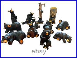 Big Sky Carvers Barefoot Bear Figurines By Jeff Fleming Lot Of 12 Big Sky Carvers Barefoot Bear Figurines By Jeff Fleming Lot Of 12