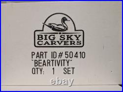 Big Sky Carvers BearFoots Bear Nativity Set 1 Christmas 7-Piece withbox