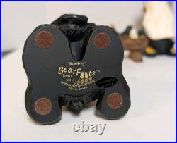 Big Sky Carvers BearFoots Bear Nativity Set 1 Christmas 7-Piece withbox
