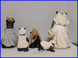 Big Sky Carvers BearFoots Bear Nativity Set II 5-Piece withbox