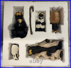 Big Sky Carvers BearFoots Bear Nativity Set II 5-Piece withbox
