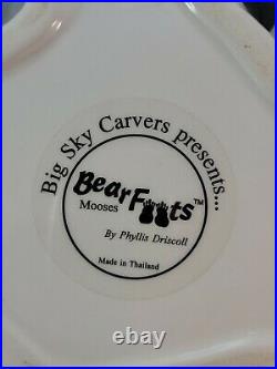Big Sky Carvers Bear Foot Moose Cookie Jar By Phyllis Driscoll