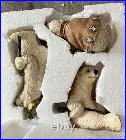 Big Sky Carvers Bear Foots Polartivity II Phyllis Driscoll Nativity Christmas