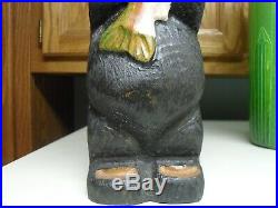 Big Sky Carvers Bear With Fish Wooden