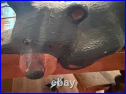 Big Sky Carvers Bear hand carved Wood MONTANA HANDMADE F10