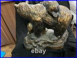 Big Sky Carvers Bear with Cubs J. M. Fleming Sculpture Collection Faux Bronze