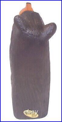 Big Sky Carvers Bear with Trout, Jeff Fleming, Montana, Vintage, 11.5 Tall