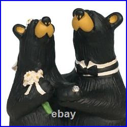 Big Sky Carvers/Bearfoots 30150369 WEDDING COUPLE Resin Figurine LE# 0106R/K374