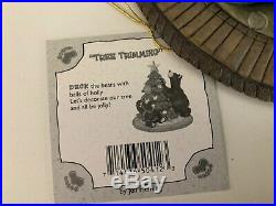 Big Sky Carvers Bearfoots Bear Christmas Tree Trimming Figurine