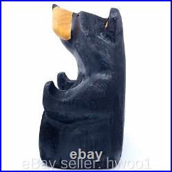 Big Sky Carvers Bearfoots Bear Solid Wood Sculpture 10.5 H x 8.25 W, Fleming