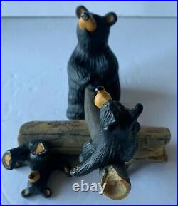 Big Sky Carvers Bearfoots Bears Outdoor Fun Cubs Teeter Totter Logs Jeff Fleming