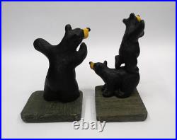 Big Sky Carvers Bearfoots Bears Trilogy Bookends Jeff Fleming Limited Edition