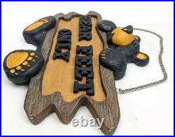 Big Sky Carvers Bearfoots Bears Welcome Sign Plaque Jeff Fleming Bear Feet Only Big Sky Carvers Bearfoots Bears Welcome Sign Plaque Jeff Fleming Bear Feet Only