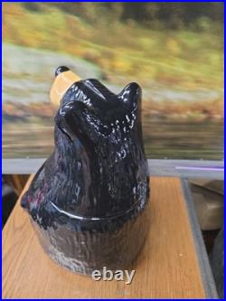 Big Sky Carvers Bearfoots Bears by Jeff Fleming Bear Cookie Jar Ceramic with Lid