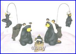 Big Sky Carvers Bearfoots Beartivity 7 Pc Nativity Set Jeff Fleming Retired