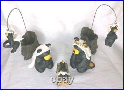 Big Sky Carvers Bearfoots Beartivity 7 Pc Nativity Set Jeff Fleming Retired