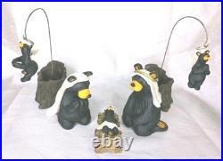 Big Sky Carvers Bearfoots Beartivity 7 Pc Nativity Set Jeff Fleming Retired